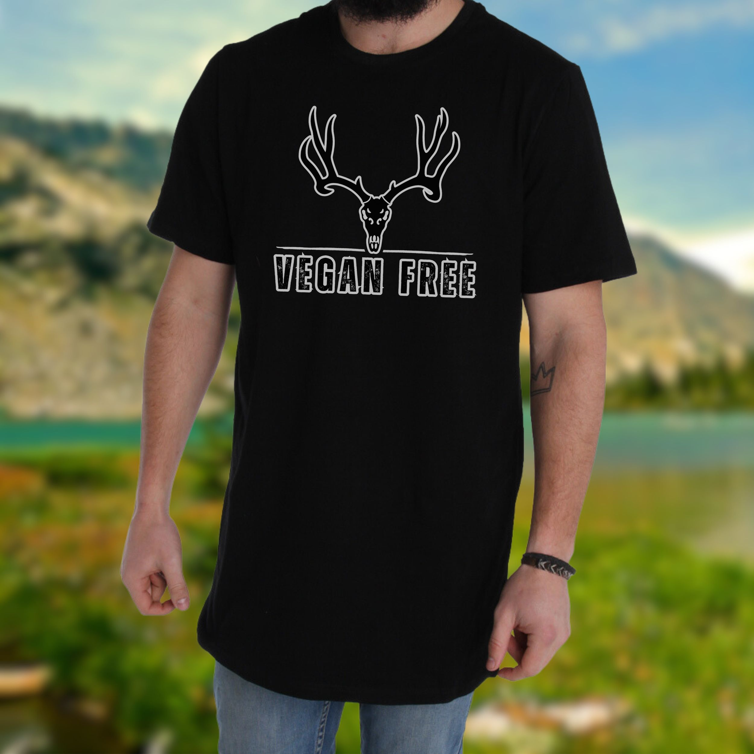 Western Hunting Athletic Tall T-Shirts