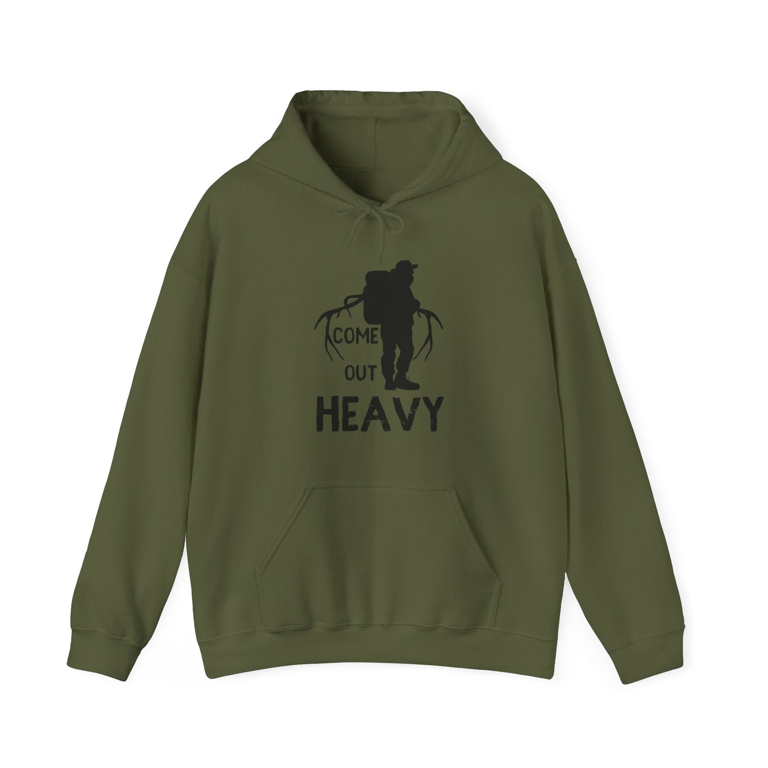 Western Elk Hunting Hoodie - Come Out Heavy