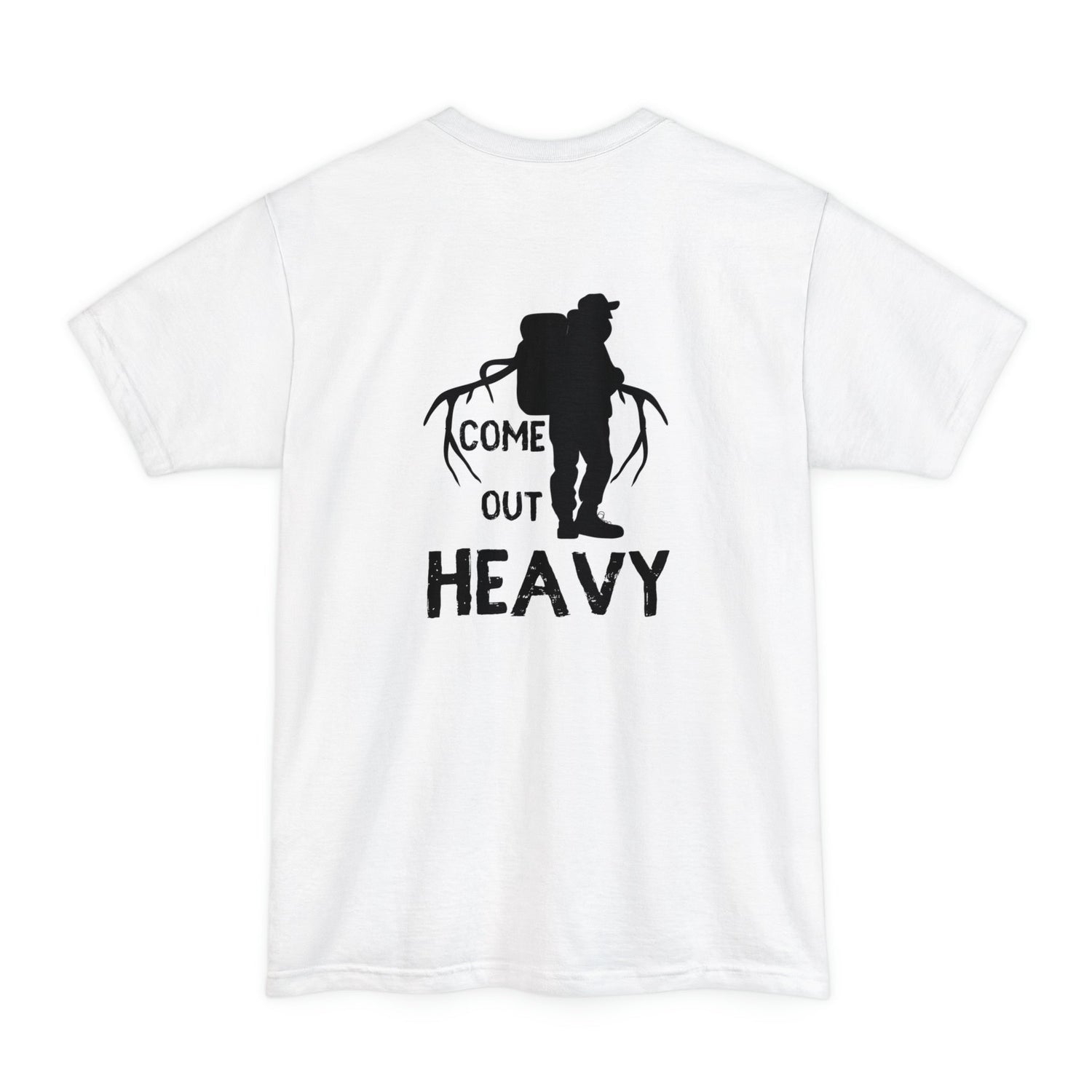Big and Tall Western Hunting T-Shirt - Come out Heavy